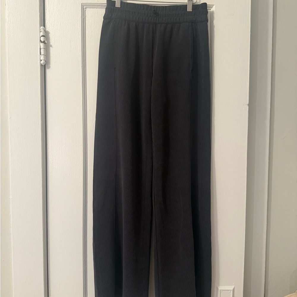 lululemon athletica Black Wide-Leg Pants